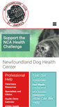 Mobile Screenshot of newfdoghealth.org